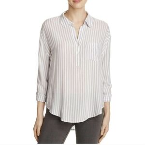 Rails Elle Collared Long Sleeve Pullover Shirt